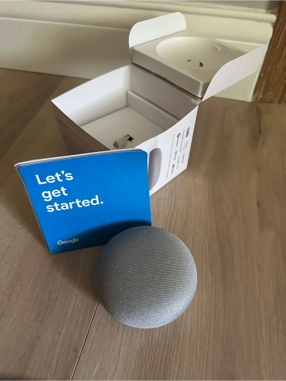 google Home Mini (Gray) Smart Voice Speaker